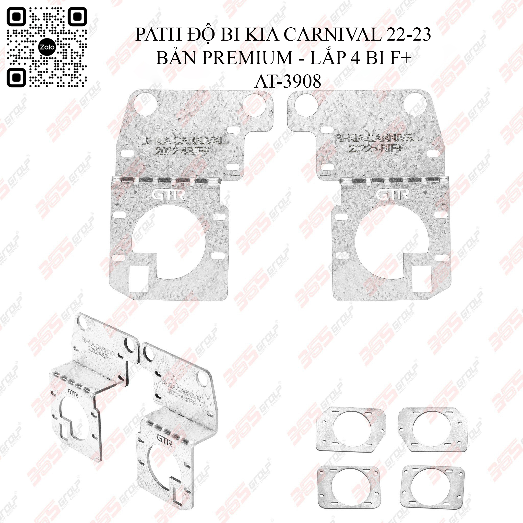 PATH ĐỘ BI KIA CARNIVAL 22-23 BẢN PREMIUM - LẮP 4 BI F+ - AT-3908